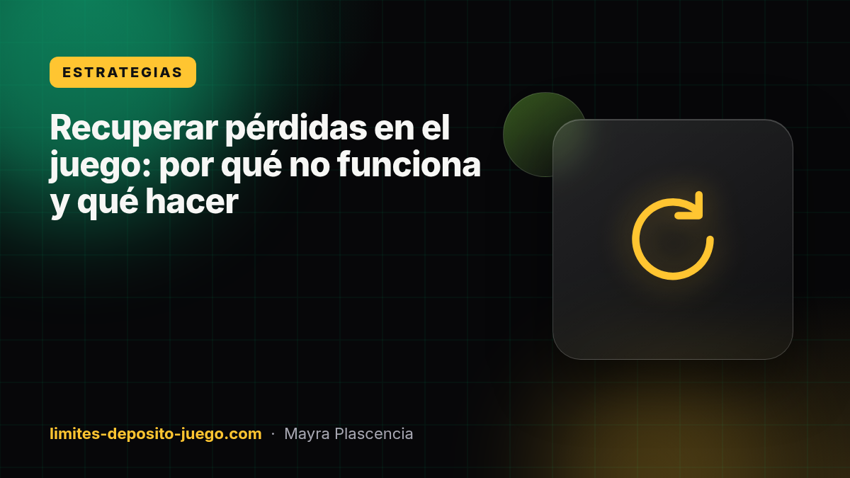 Recuperar pérdidas en el juego: por qué no funciona y qué hacer