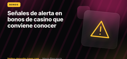 Señales de alerta en bonos de casino que conviene conocer